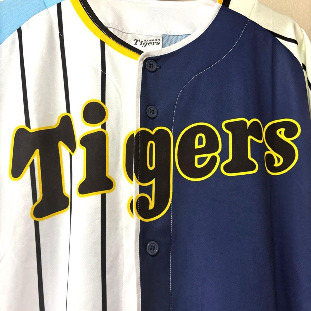 ✨極美品✨ 阪神タイガース 90th 90周年記念 ベースボールシャツ L