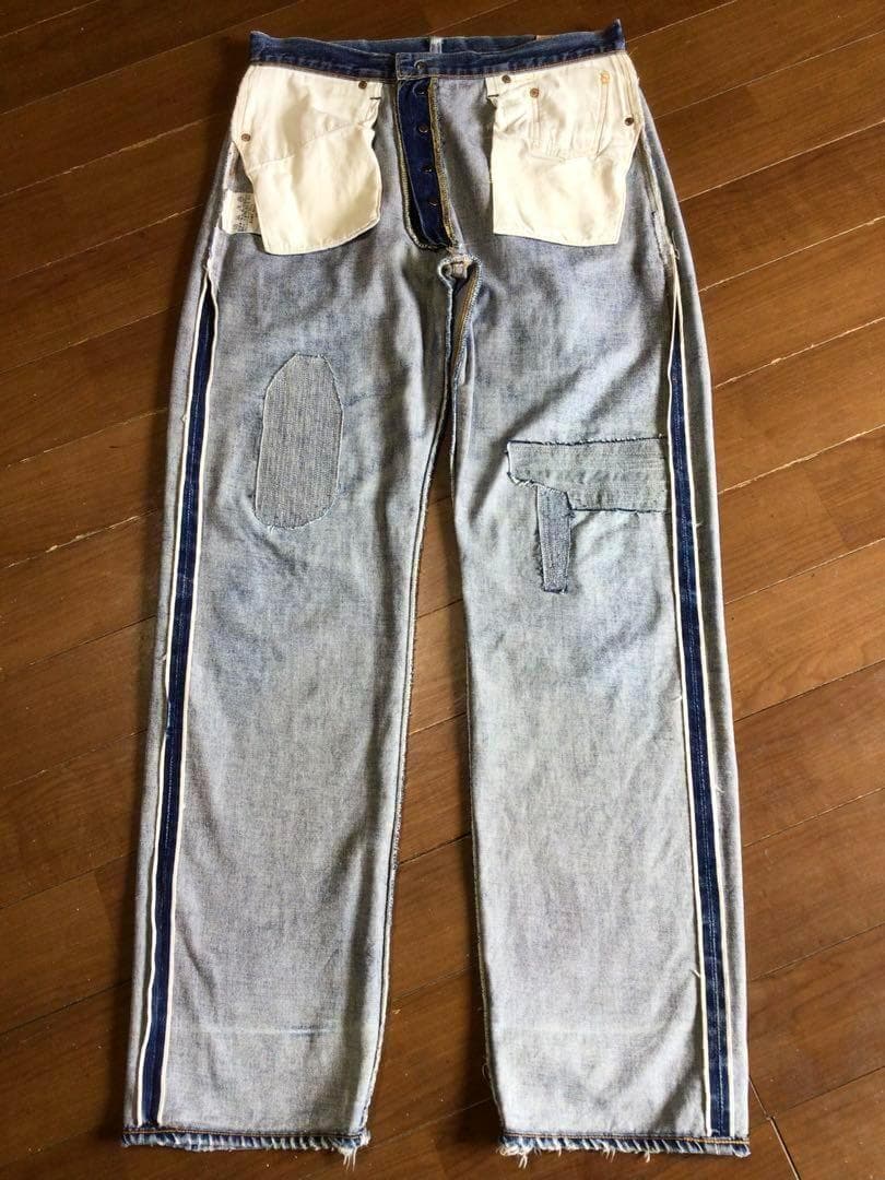 ◇98年USA製リーバイス501XX ビッグE 赤耳 W33 股下82cm 復刻