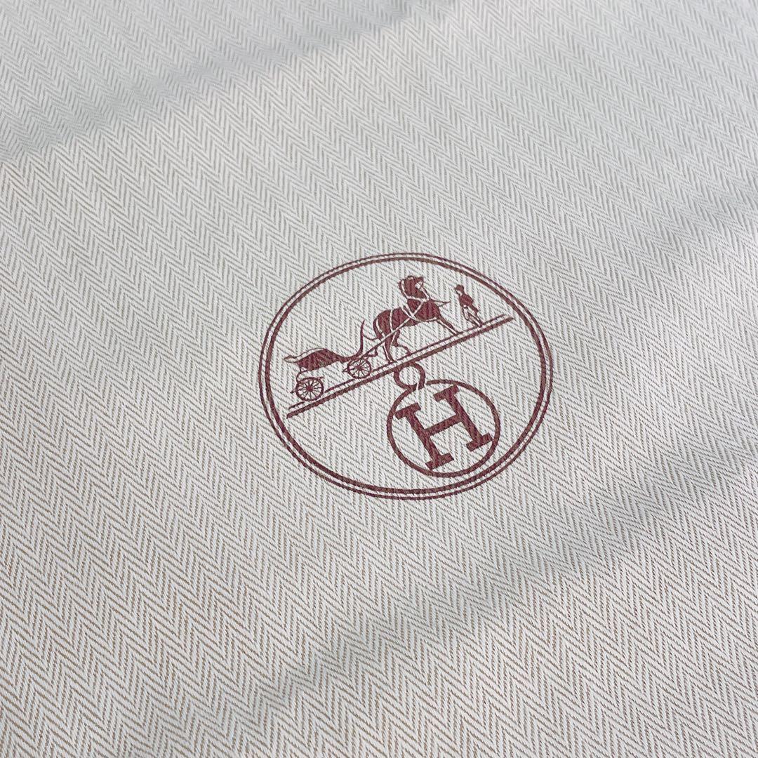 新品未使用 HERMES 保存袋 44cm×37cm HERMESタグ付