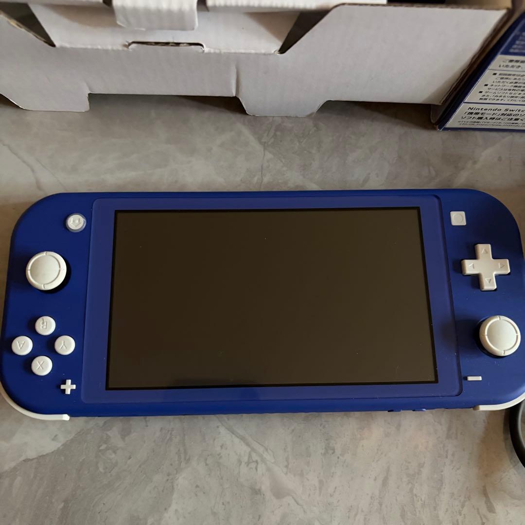 【美品】任天堂Switch lite 本体 ブルー【動作確認済】