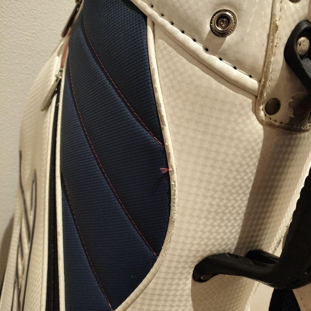最終値下げ！　Titleist キャディバッグ ネイビー/ホワイト