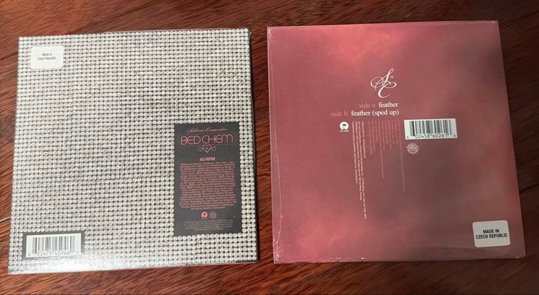 【2点セット】Sabrina Carpenter 7インチレコード
