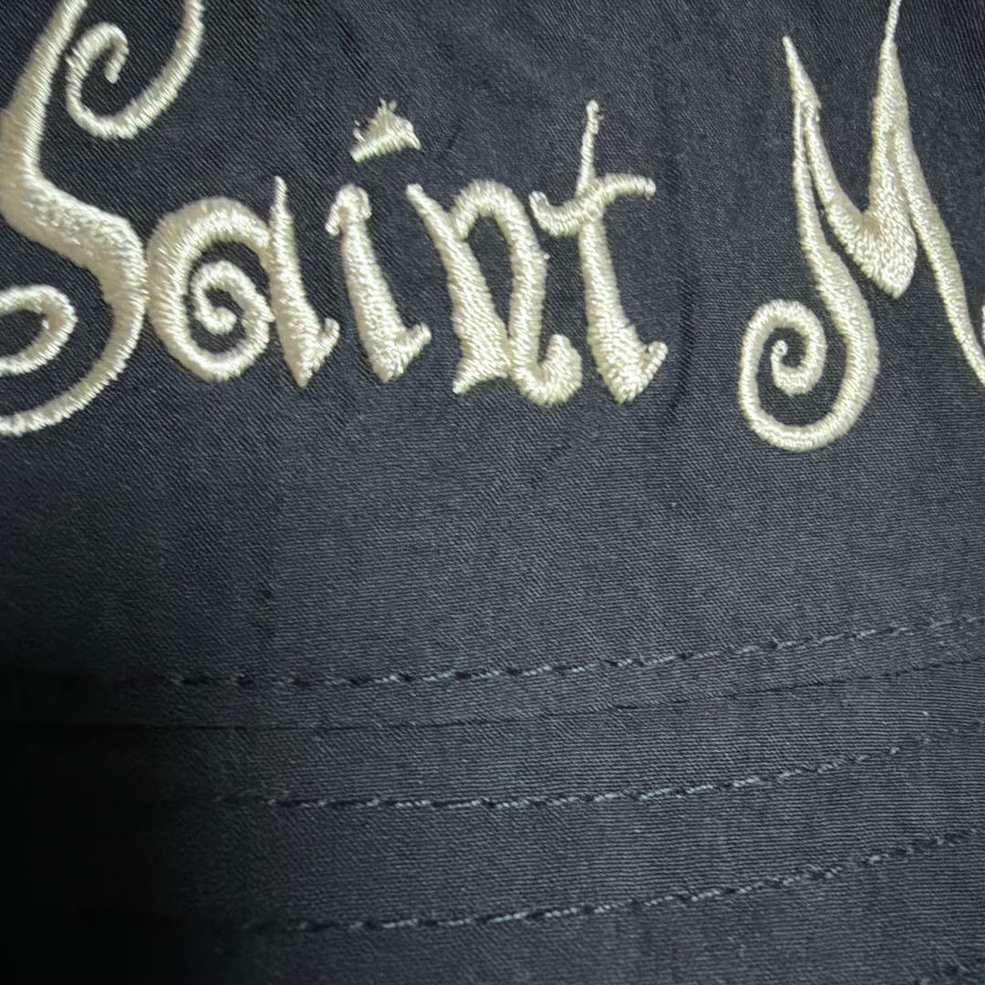 SAINT Mxxxxxx セントマイケル 23SS ロゴ刺繡 バケットハット