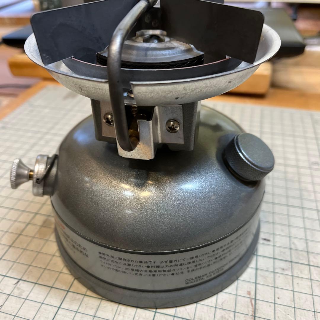 Coleman 533 無鉛ガソリンストーブ 燃焼確認済