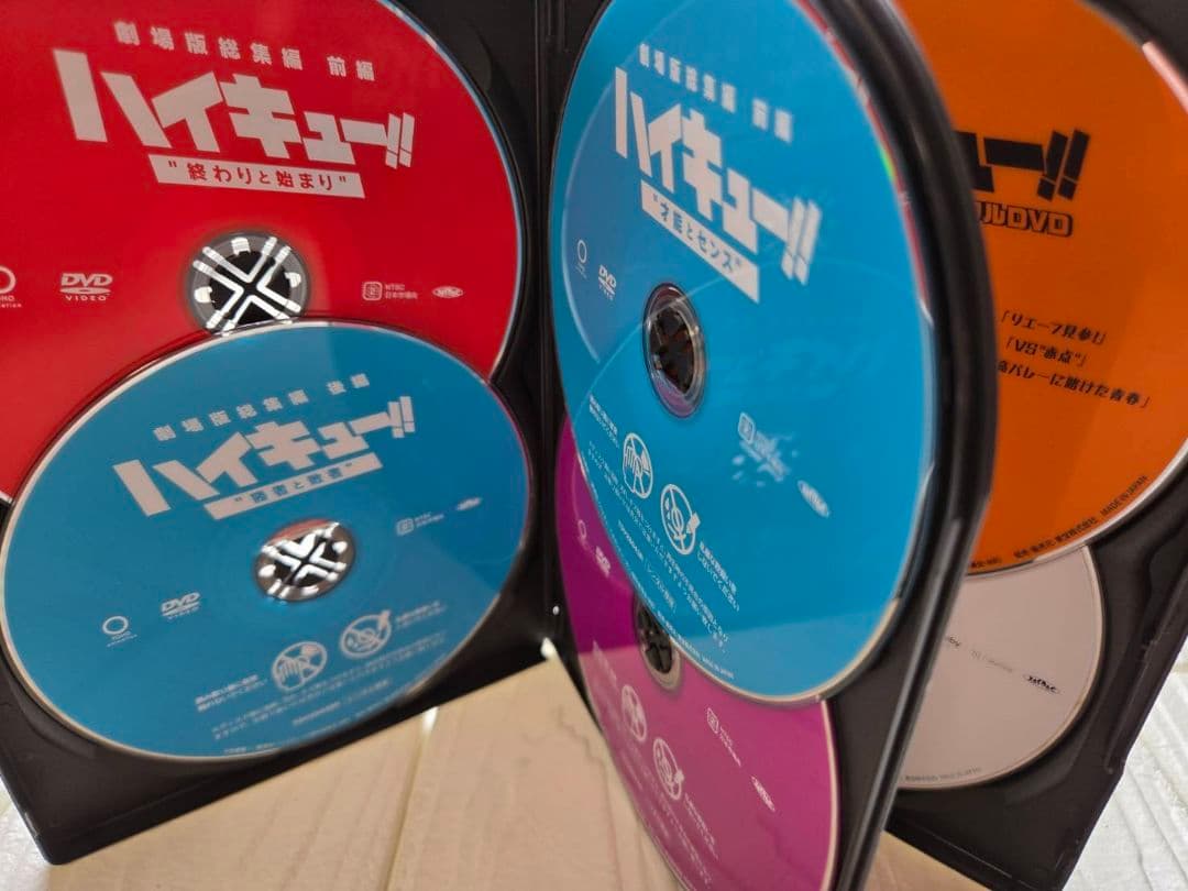 ハイキュー!!　1期～４期+劇場版+オリジナル　全36巻セット　DVD レンタル