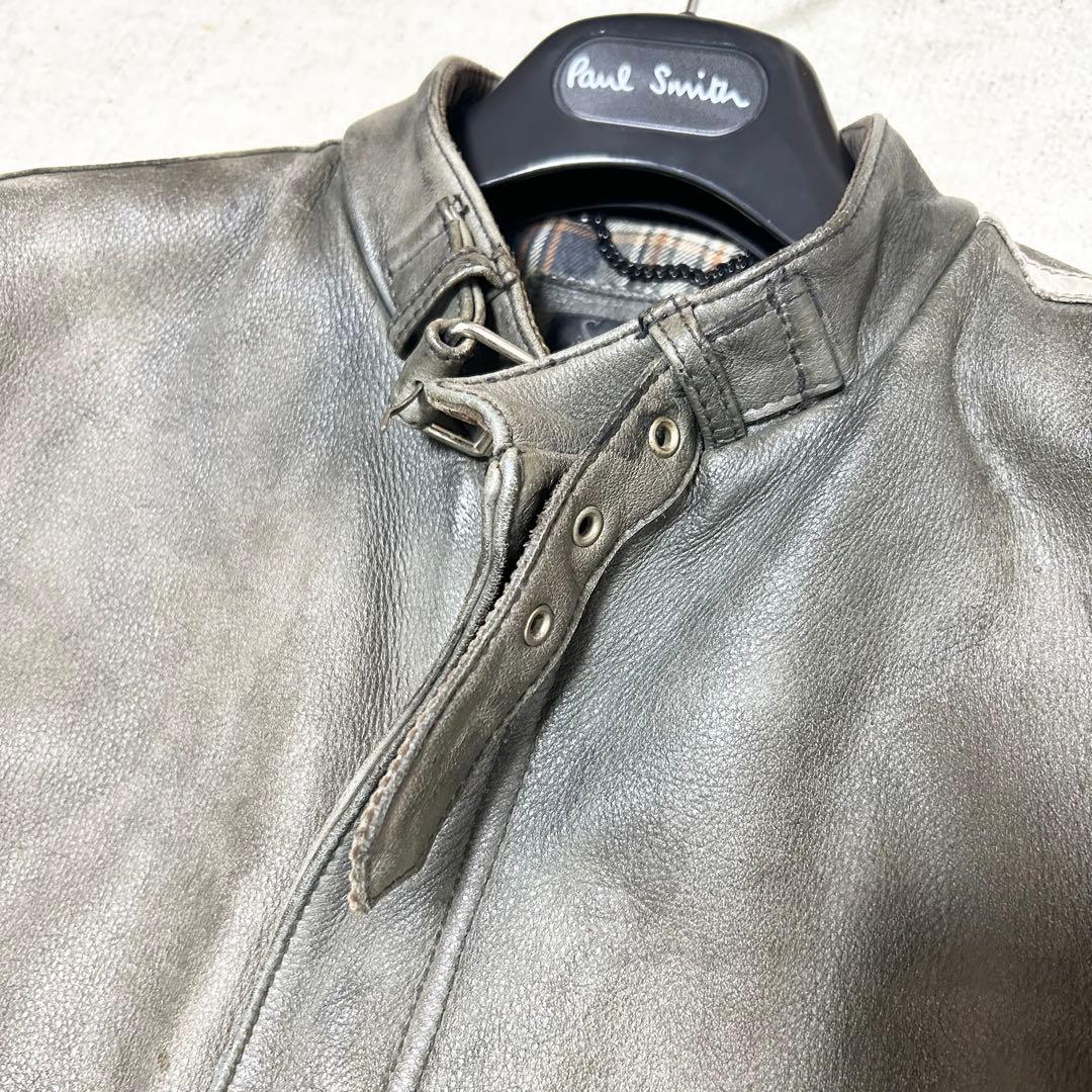 希少　ショット Schott シングルライダースジャケット　レザージャケット