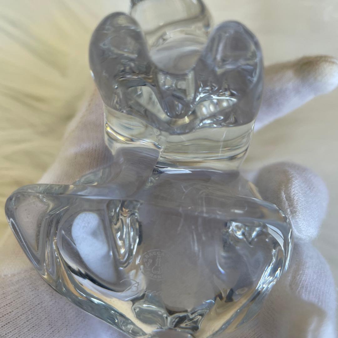 Baccarat バカラ うさぎ 干支 ガラス 置き物