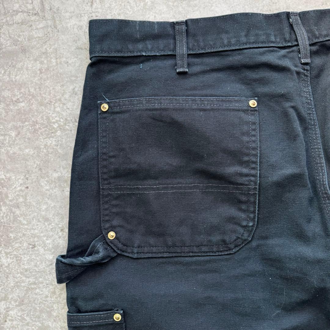 スペシャル Carhartt 125周年 USA製 ダブルニー w36 ブラック