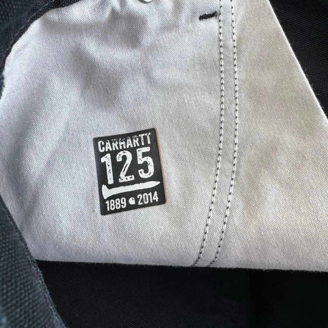 スペシャル Carhartt 125周年 USA製 ダブルニー w36 ブラック