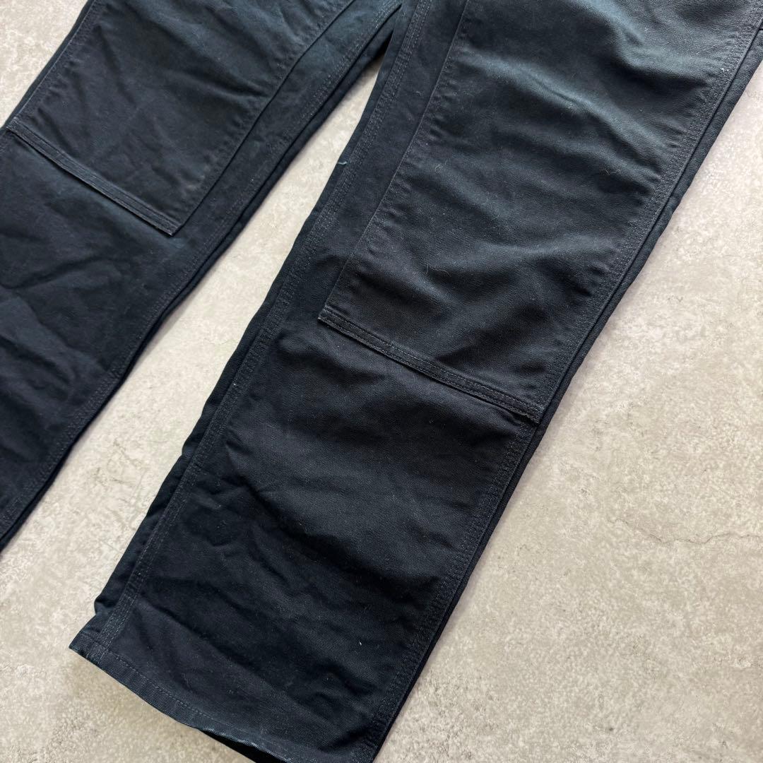 スペシャル Carhartt 125周年 USA製 ダブルニー w36 ブラック