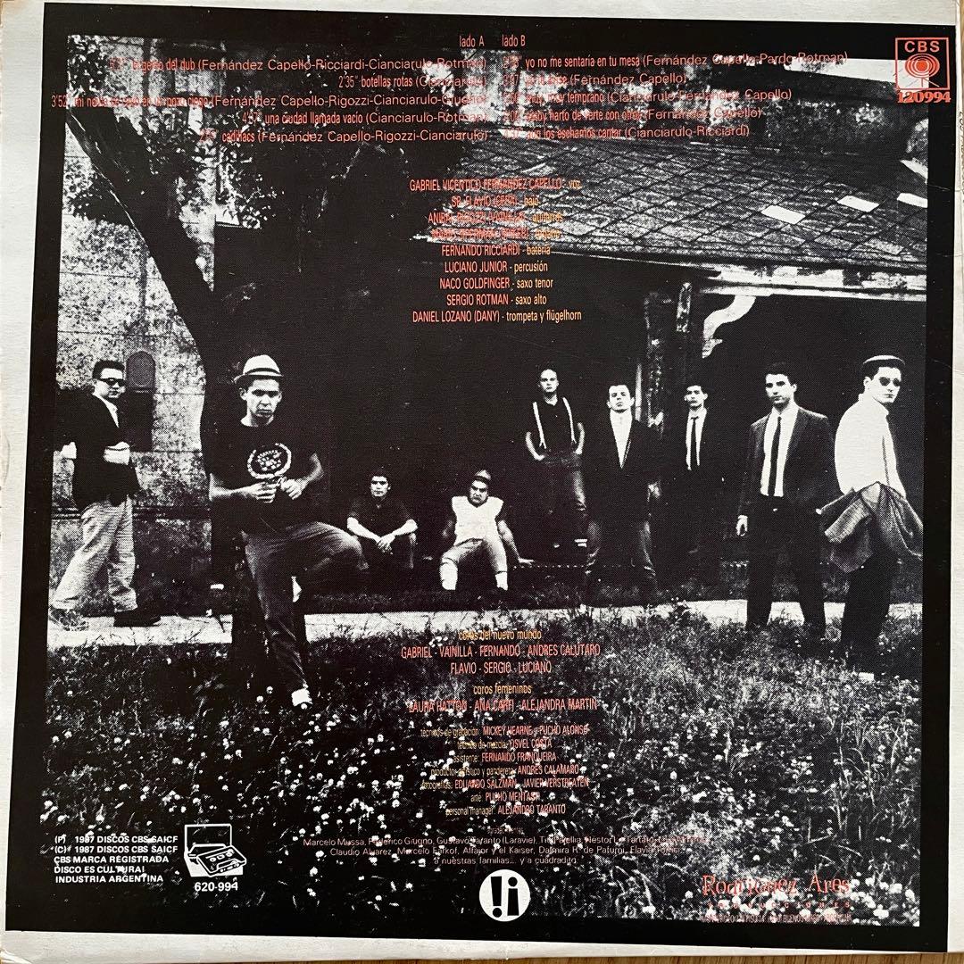 LP Los Fabulosos Cadillacs/Yo Te オリジナル盤