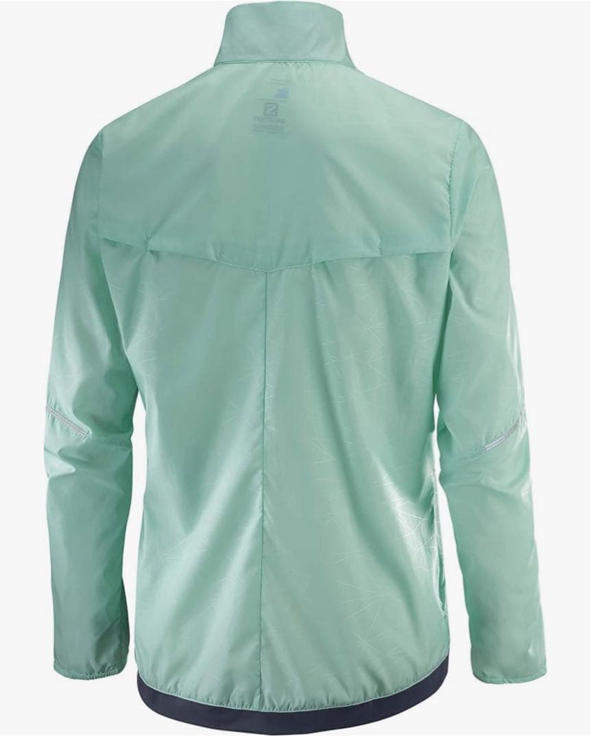 Salomon ミントグリーン　ウインドブレーカー WIND JACKET