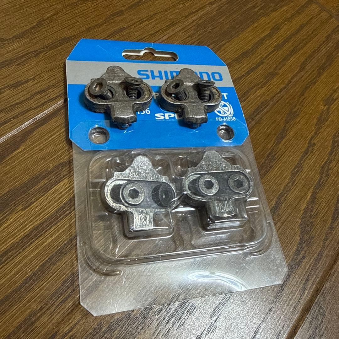 SHIMANO DEORE XT ペダル クリート2種類付き