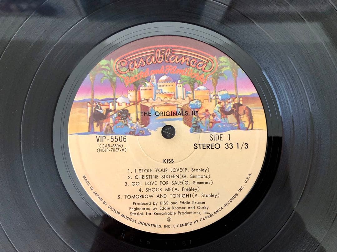 【KISS THE ORIGINALS II】続・地獄の全貌1978限定レコード