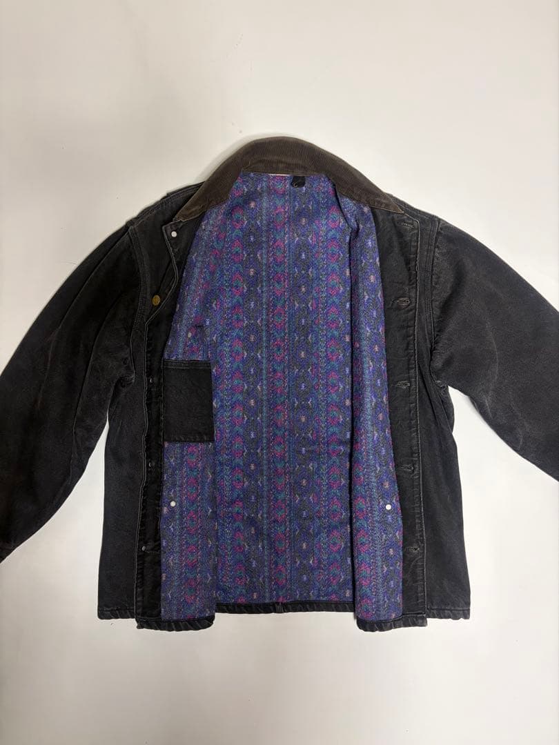 carhartt デニムジャケット コーデュロイ襟