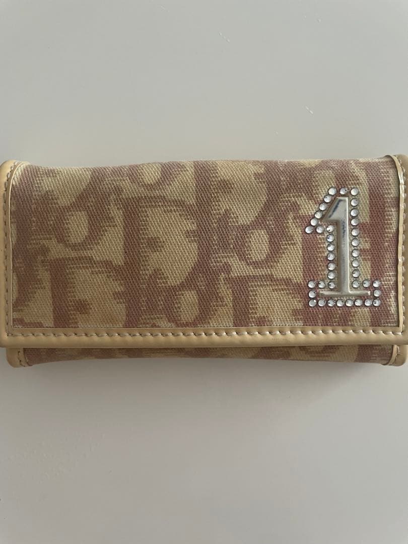 Christian Dior キーケース ビジュー付き