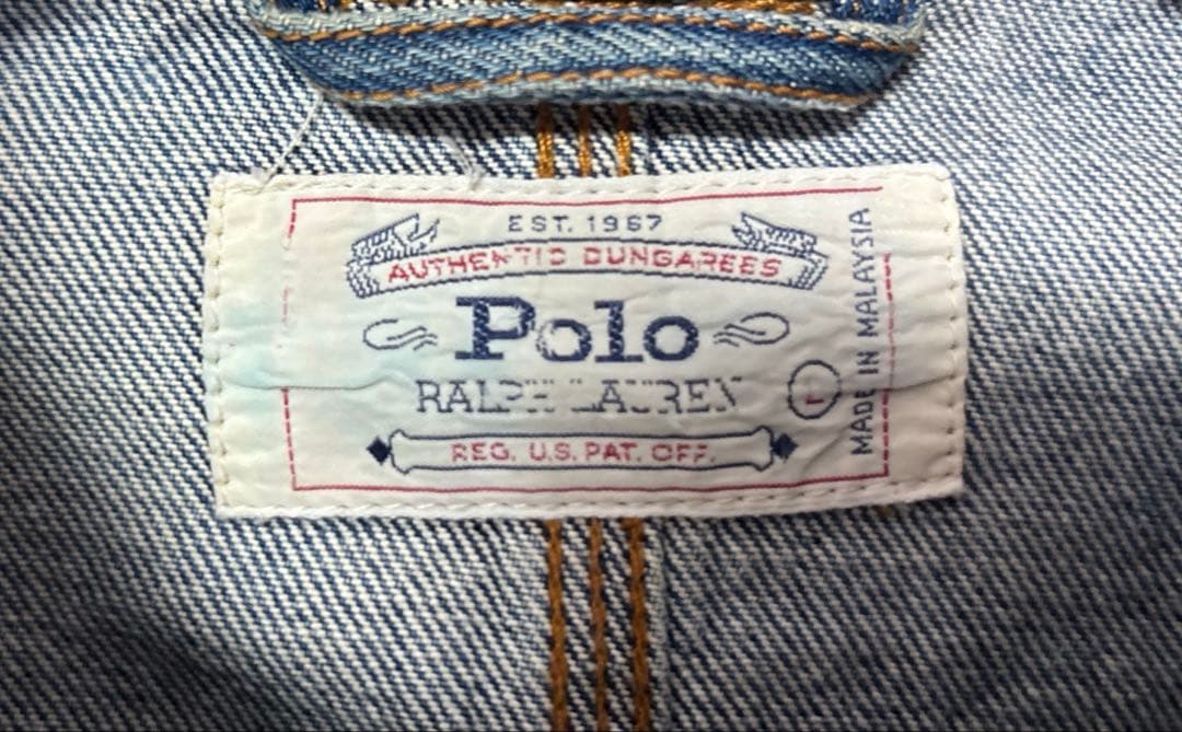 山*岡様 90s OLD Ralph Lauren デニムジャケット ラルフロー