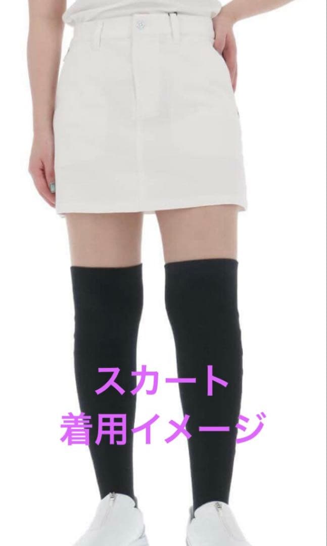パーリーゲイツ　ゴルフ　セットアップ　モックネック　スカート　レディースＳ　美品