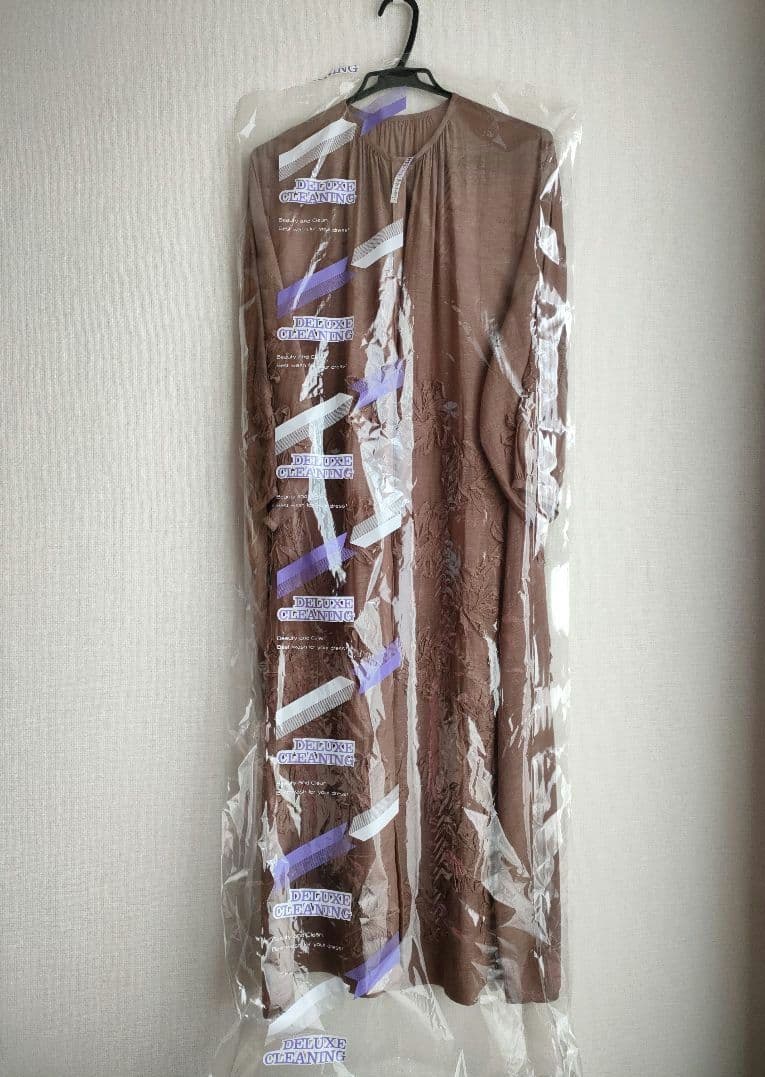 美品 qiri 桐生 rondo ribbon embroideryワンピース