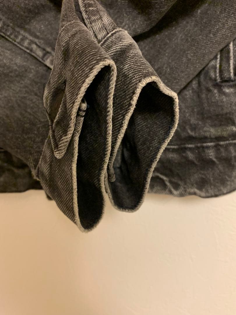 80s Levi's 70706 ブラックデニムジャケット 先染め usa製