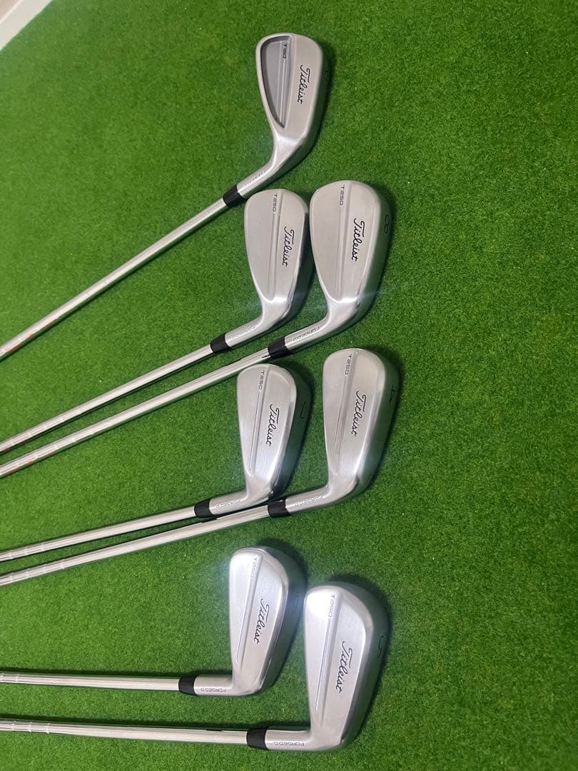 【タイトリスト】アイアンセット（コンボ）T250（4-9)T150(PW)計７本