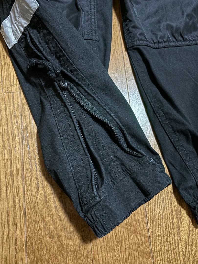 AVIREX HANGER アビレックス コンビネーション ヘリパンツ　黒　M