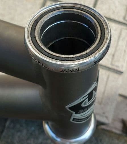 MORATI マウンテンバイクチタンフレーム26インチ用　中古品