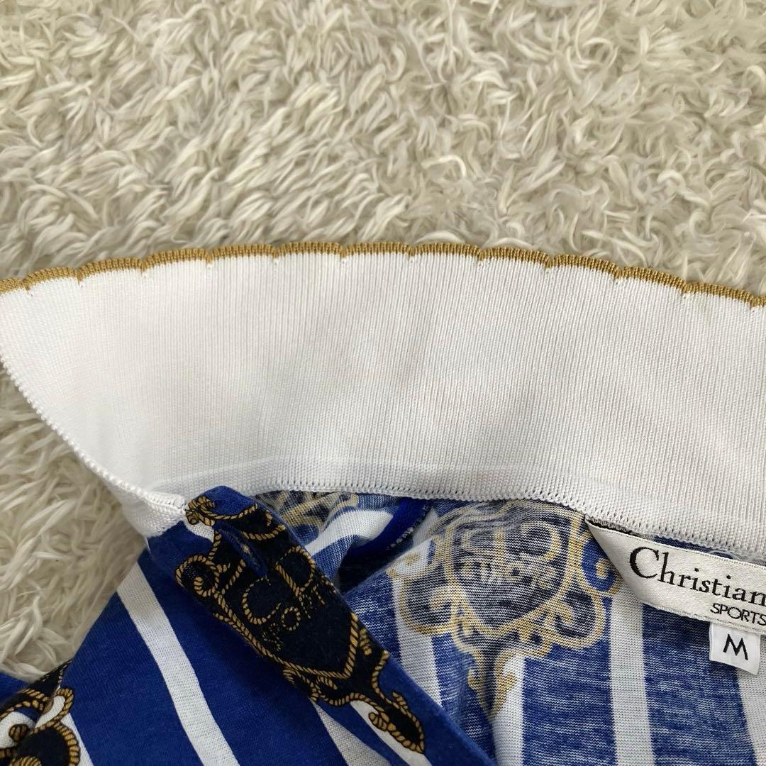ディオール Christian Dior sports 総柄 長袖 ストライプ
