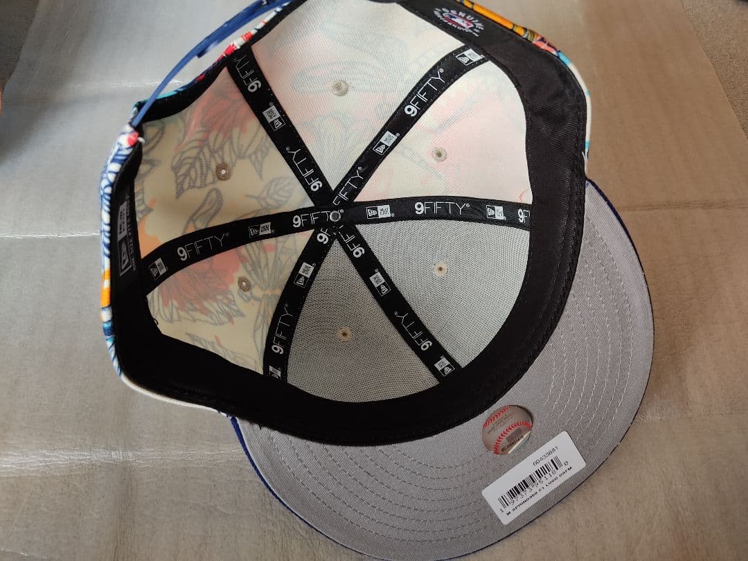 LA 花柄 9FIFTY スナップバックキャップ