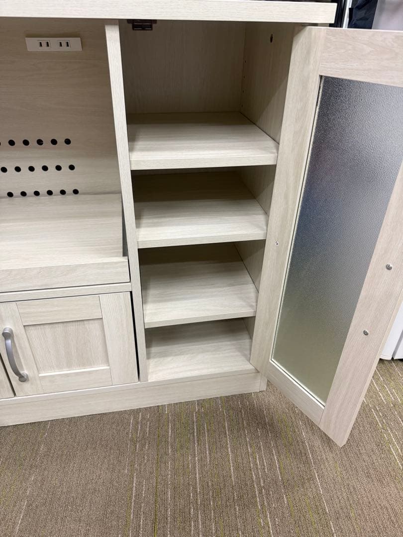 【洗浄消毒作業済】ぼん家具　レンジ台　レンジボード　キッチンカウンター