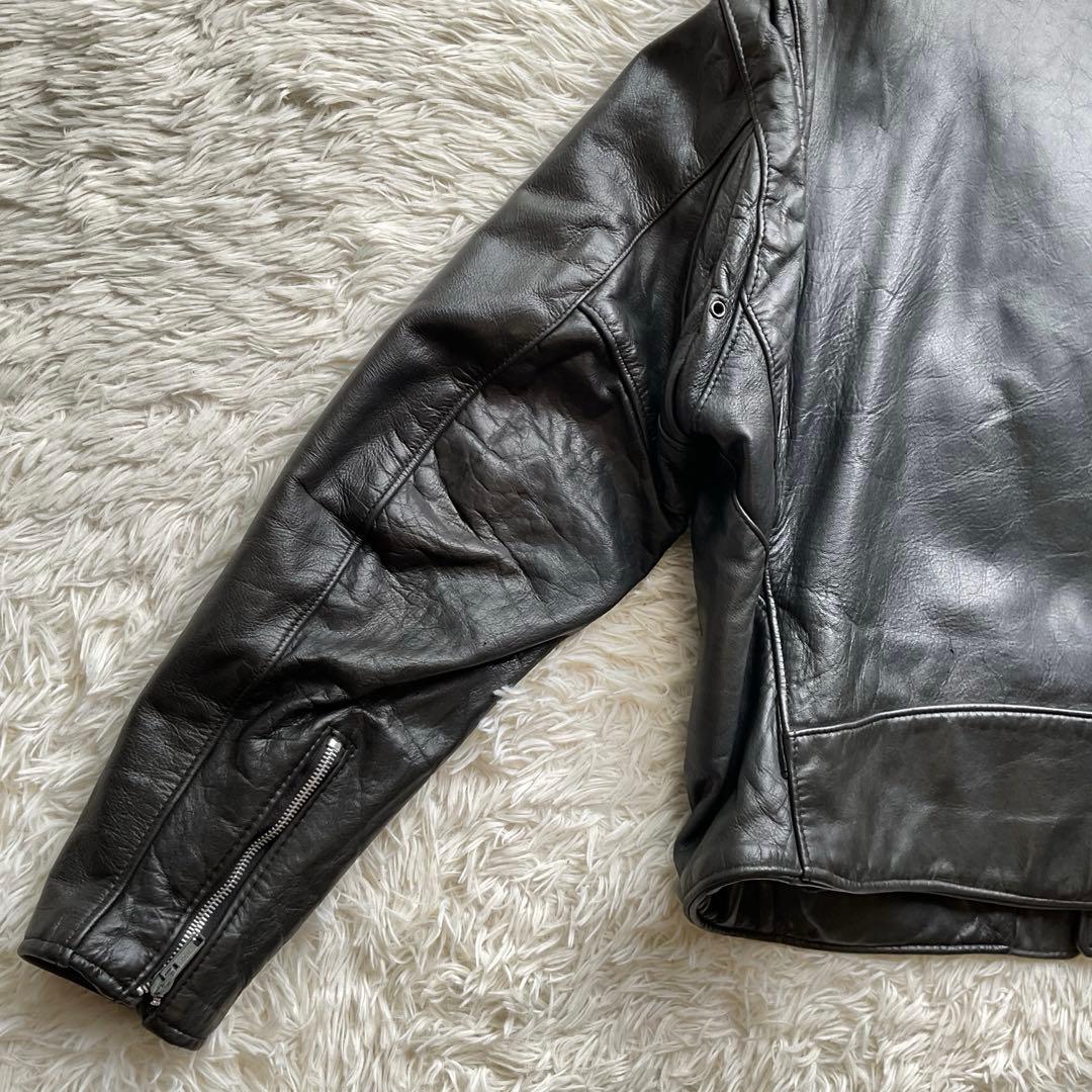 希少サイズ✨schott 118 レザージャケット　ダブルライダース 50 本革