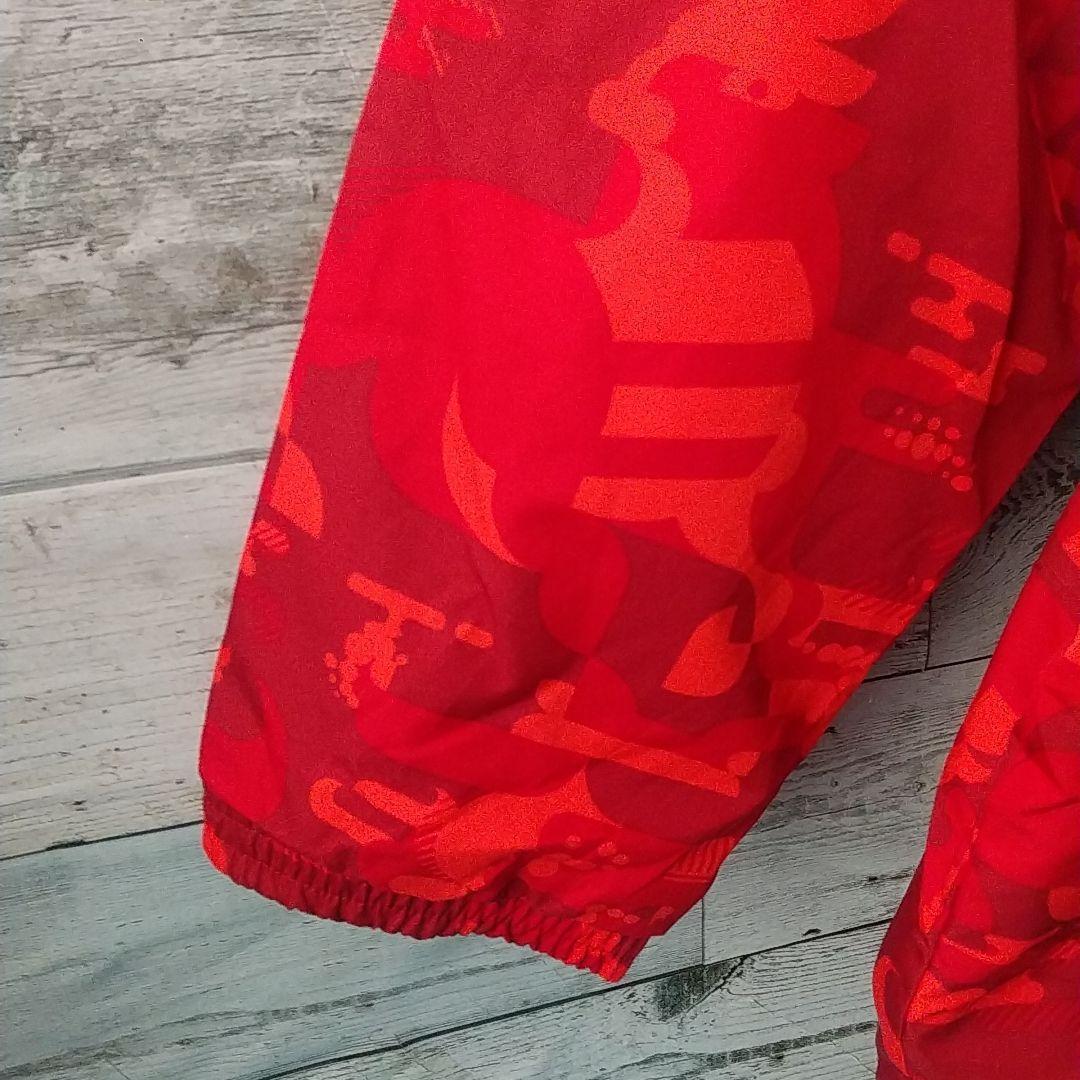 幻サイズ☆アディダス アーセナルFC 刺繍 中綿 ナイロンジャケット 6XO