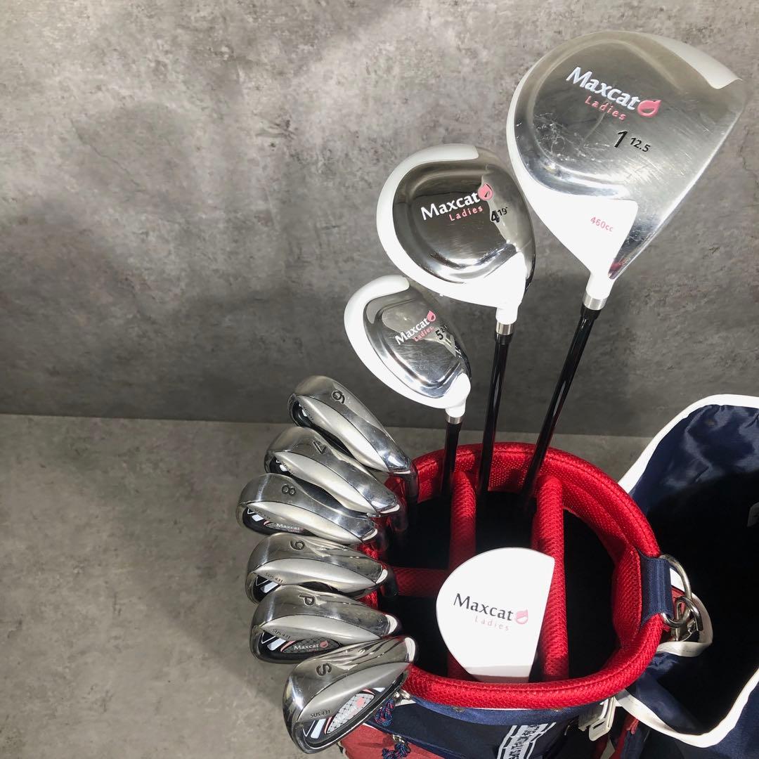 美品 Callaway MAXCAT レディース ゴルフ 10本セット 初心者