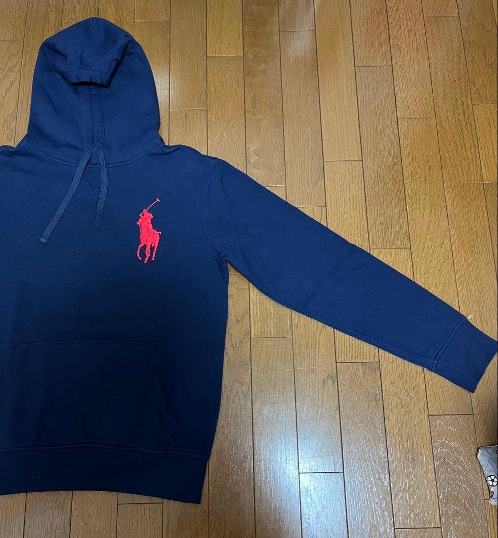 【美品】ラルフローレン　POLO パーカー　紺色