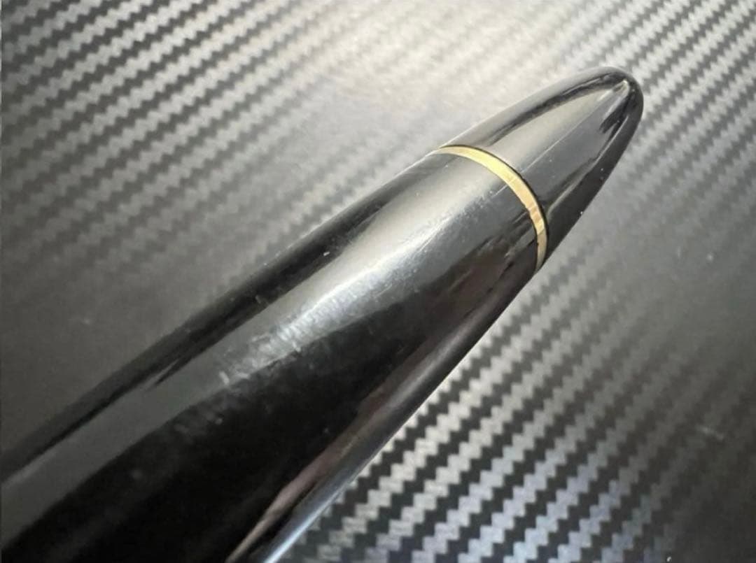 モンブラン マイスターシュテュック 14C 全金 万年筆 EF 極細字 146