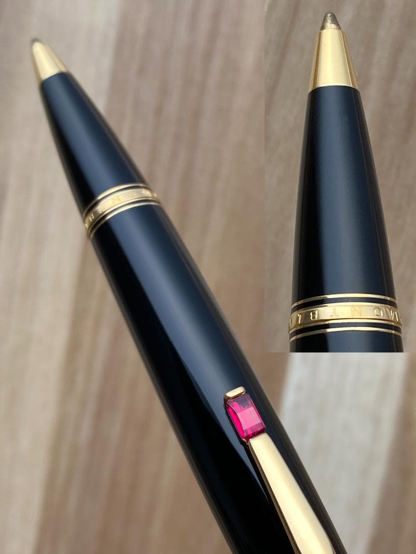 モンブラン ボエム ルージュ Rouge ゴールドｘブラックドイツ製 ボールペン