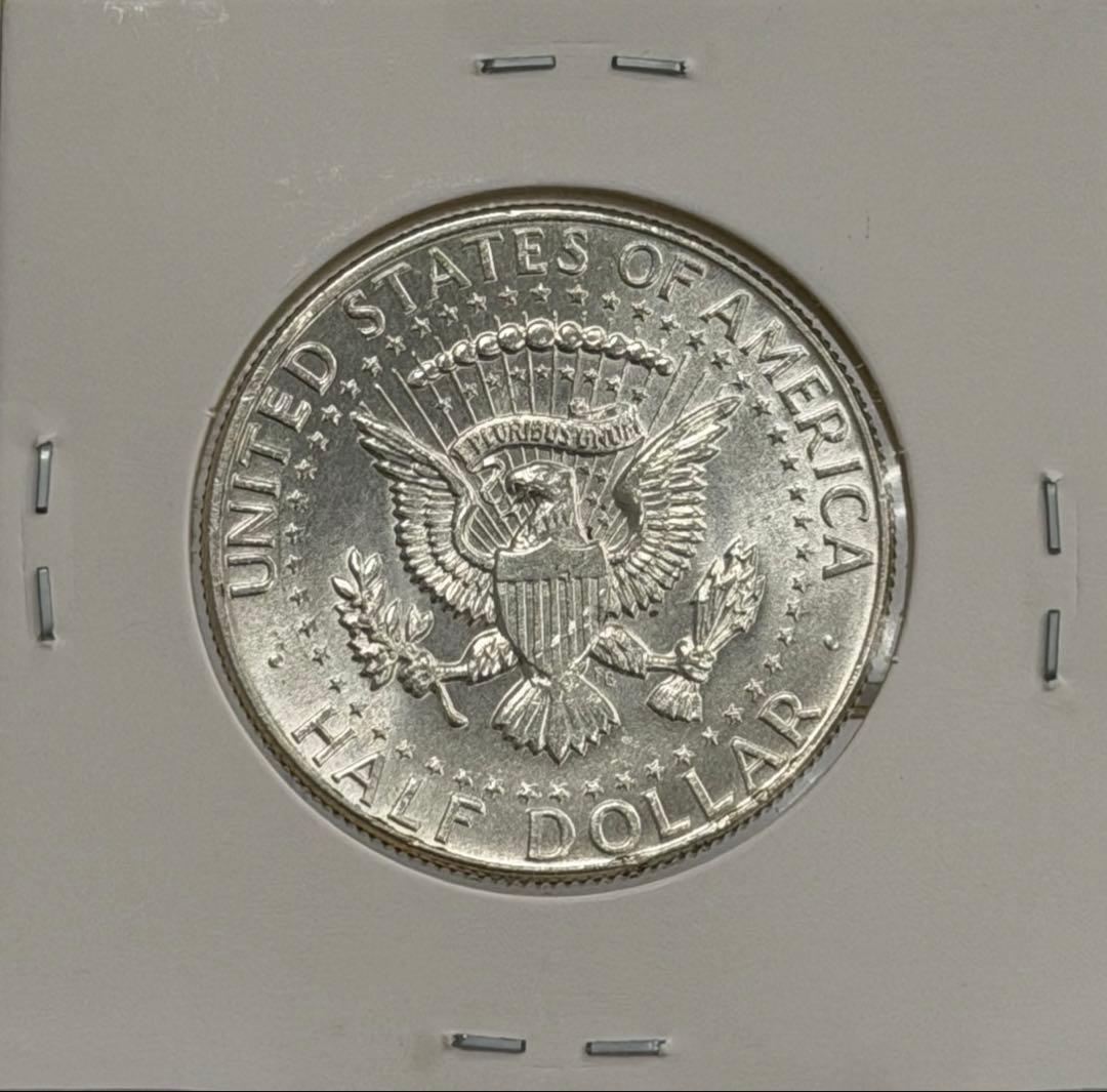1964年ケネディ50セント銀貨 ハイグレード