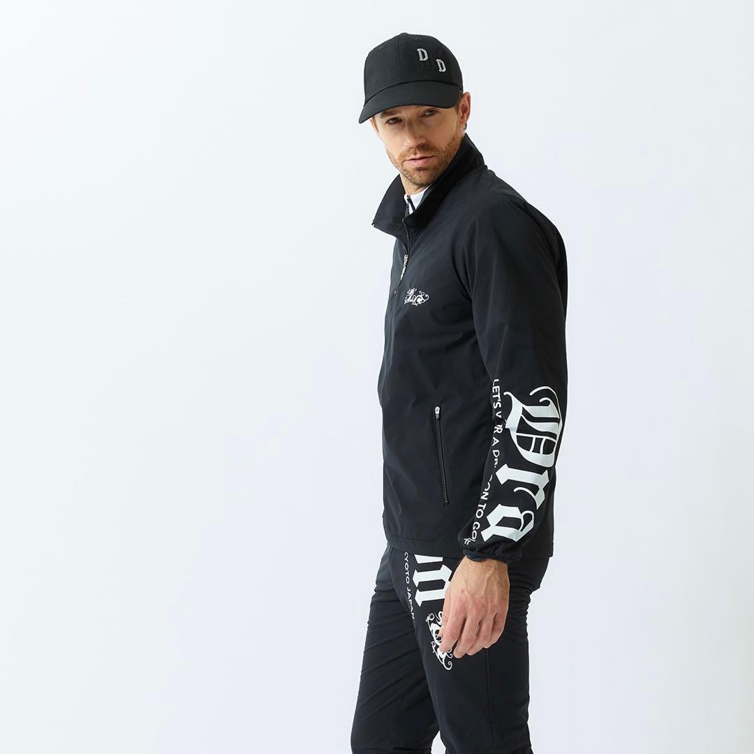 LEON掲載 ダンスウィズドラゴン テックスラウンド ストレッチZIPブルゾン
