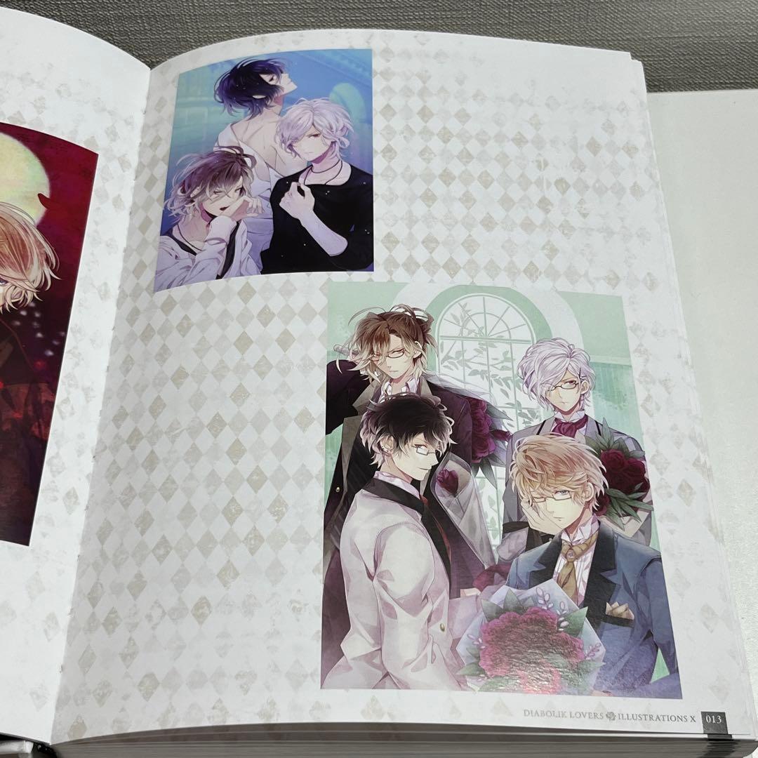DIABOLIK LOVERS ILLUSTRATIONS X 十周年イラスト集