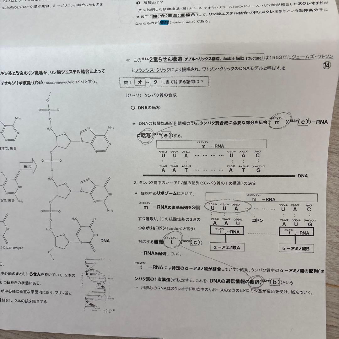 駿台　山下先生　高3スーパー化学α テスト演習全13回分
