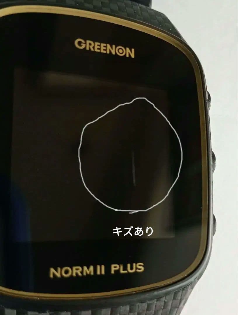 GREENON NORMII PLUS ゴルフGPSウォッチ 【画面キズあり】