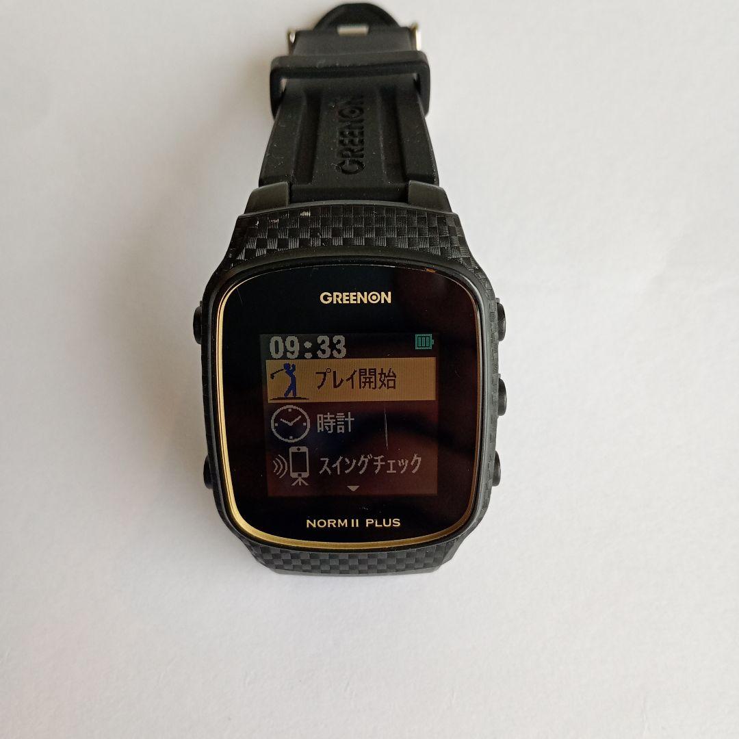 GREENON NORMII PLUS ゴルフGPSウォッチ 【画面キズあり】