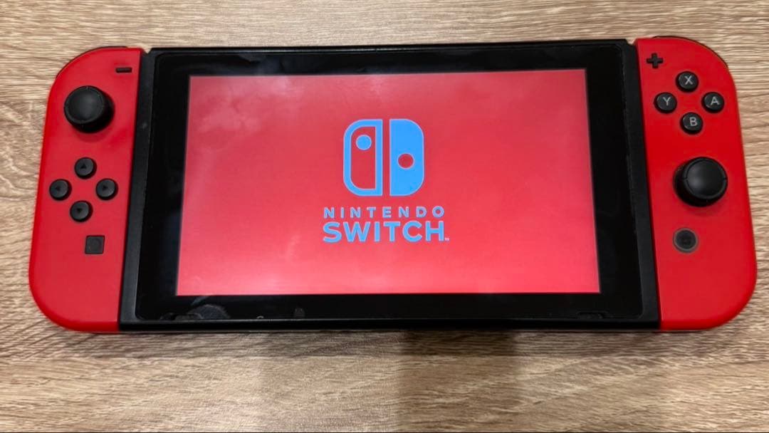o*u様 【動作確認済み！】Nintendo Switch 赤/黒 本体