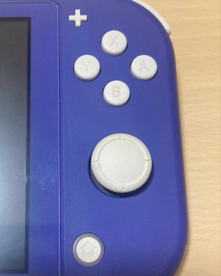 訳あり　Nintendo Switch Lite ブルー　本体　箱、充電器付き