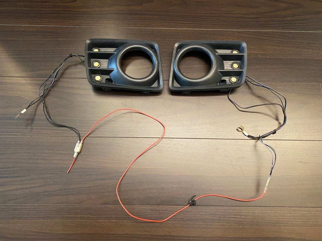 ホンダ N-BOX JF1 JF2 フォグランプ カバー LED加工品