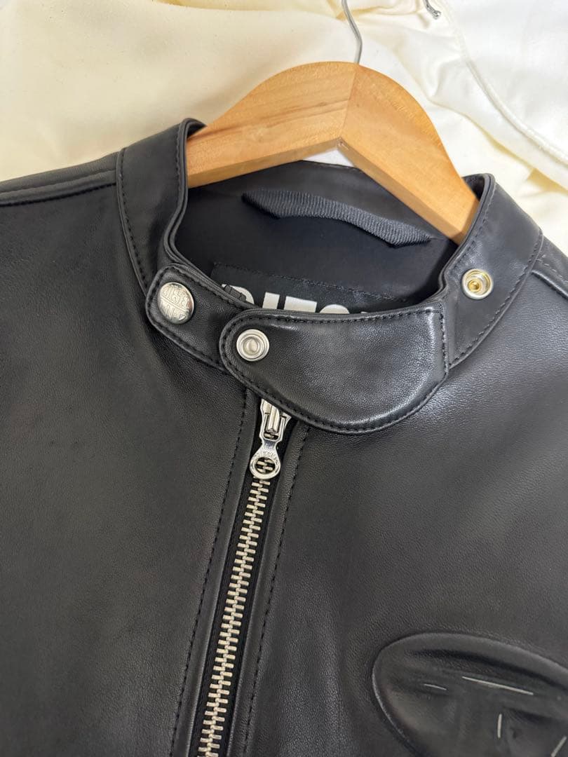 【ASH 着用】DIESEL シングルライダース レザージャケット