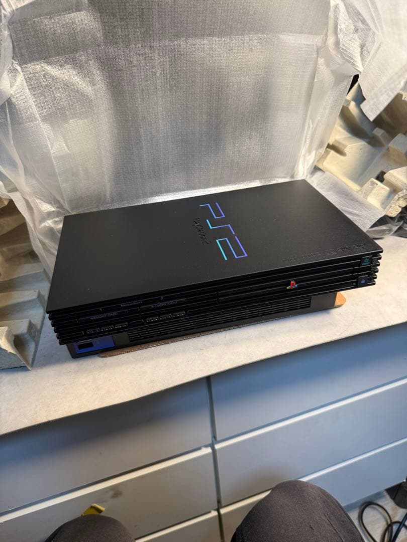 PS2 SCPH-50000NB ミッドナイトブラック デッドストック　レシート