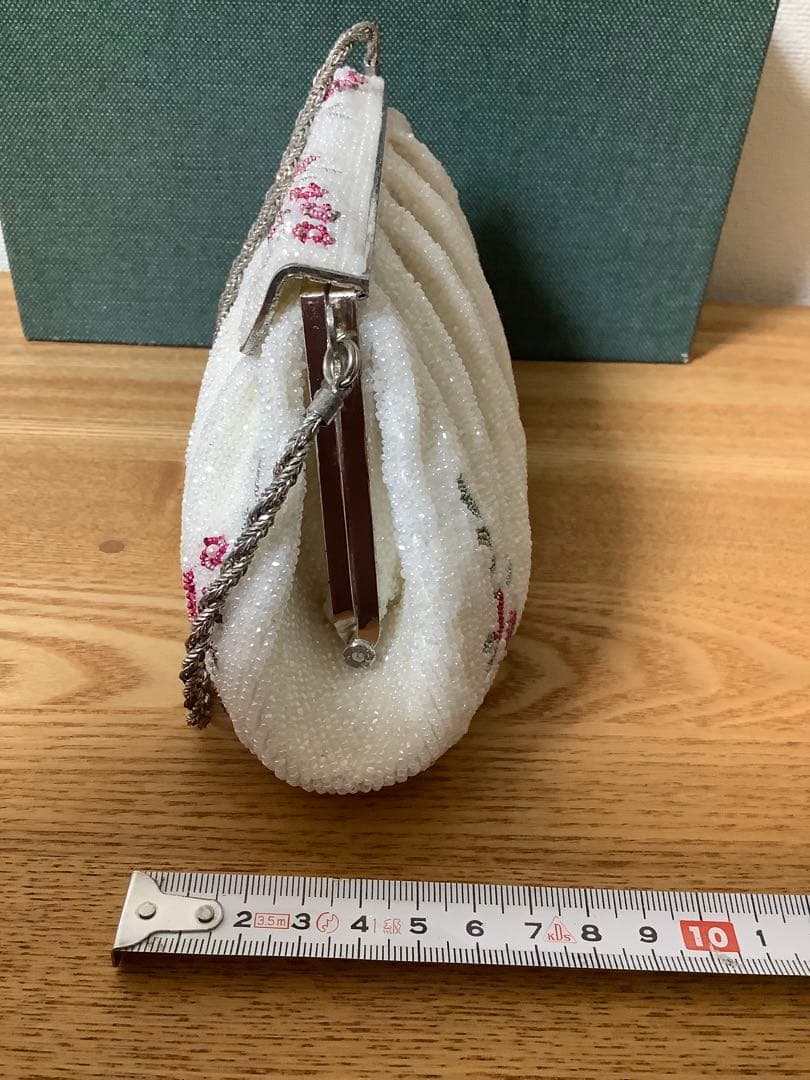 はしもとルミー　ヴィンテージ　アンティークビーズ 和装バッグ