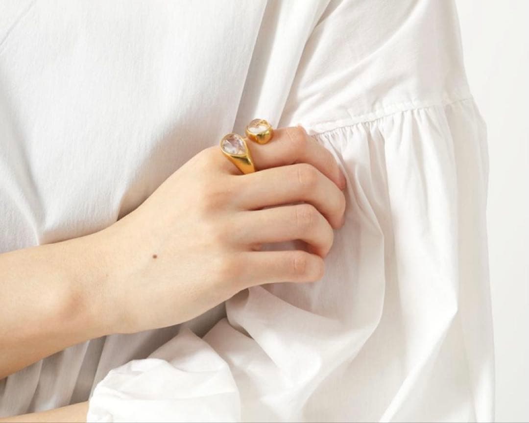 アクセサリー GOOSSENS PARIS Cachemire ring GOOP23RI01