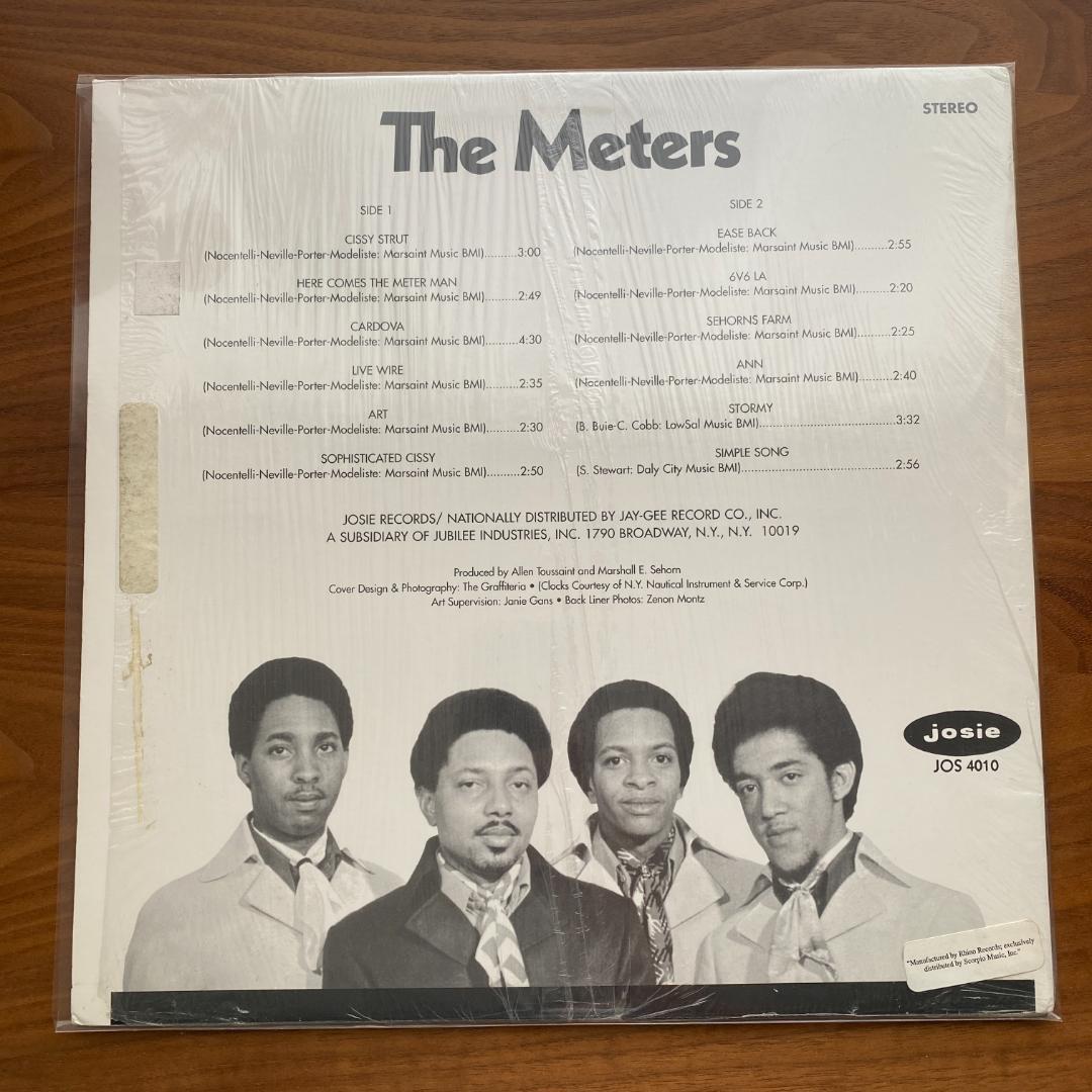 LP The Meters US 2008年 再発